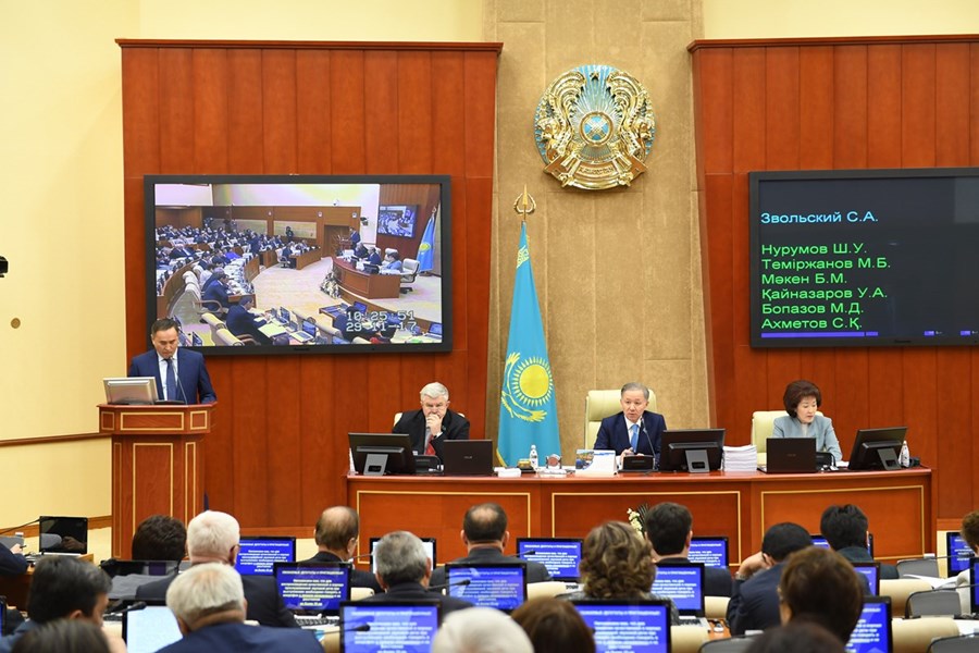 29.11.2017 The deputies of the Mazhilis approved in the second reading the Draft Code with associated amendments on the subsoil and subsoil use