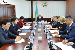 Meetings of the bureau of the Mazhilis 