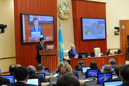 10.09.2018 “Development of highways within the framework of the implementation of the state program of infrastructure development “Nurly Zhol” for 2015-2019” (Government hour in the Mazhilis)