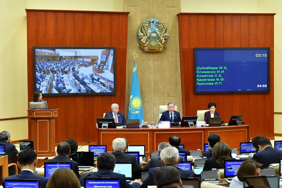 14.11.2018 Mazhilis approved a number of new bills