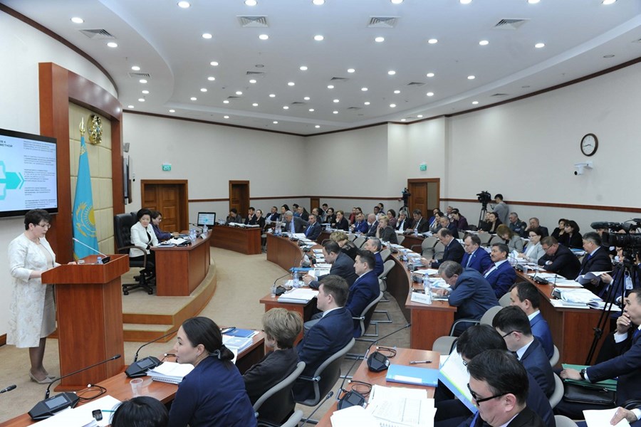 16.05.2019 Presentation in the Mazhilis: Reports of the Government and the Accounts Committee - on the execution of the budget-2018
