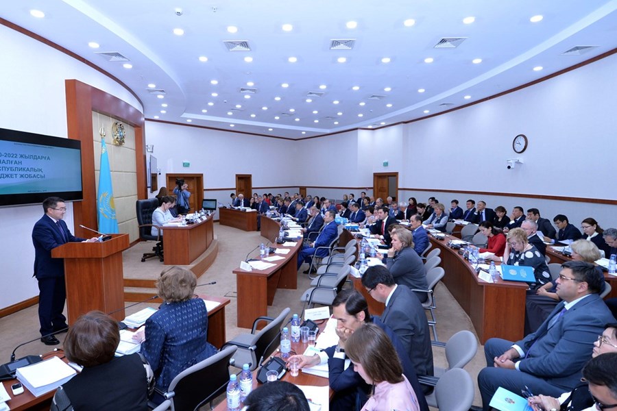 12.09.2019 The draft budget for 2020-2022 was presented in the Mazhilis