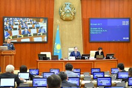 20.05.2020 Mazhilis approved the legislative amendments on international road transportation tracing in the first reading