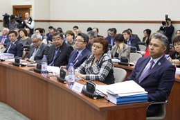 February 03, 2015. Presentationofthedraftlawof the Committee forEconomic Development and regional Development of the Mazhilis of the Parliament of the Republic of Kazakhstan
