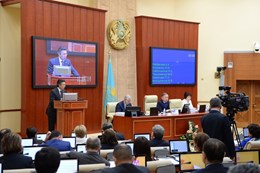 15.02.2017 – Mazhilis supported governmental amendments to the three-year budget