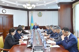 15.02.2019 Палате предлагается рассмотреть ратификационный законопроект - Рамочное соглашение между Казахстаном и Узбекистаном о сотрудничестве в сфере энергетики